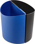 Desk-Side Recycling Receptacle 7-Gallon Pair - Compact Desk Recycling