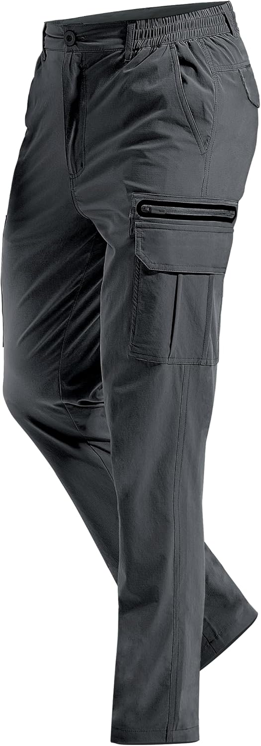 MOURCE Mens Hiking Pants Lightweight Quick Dry Water Resistant