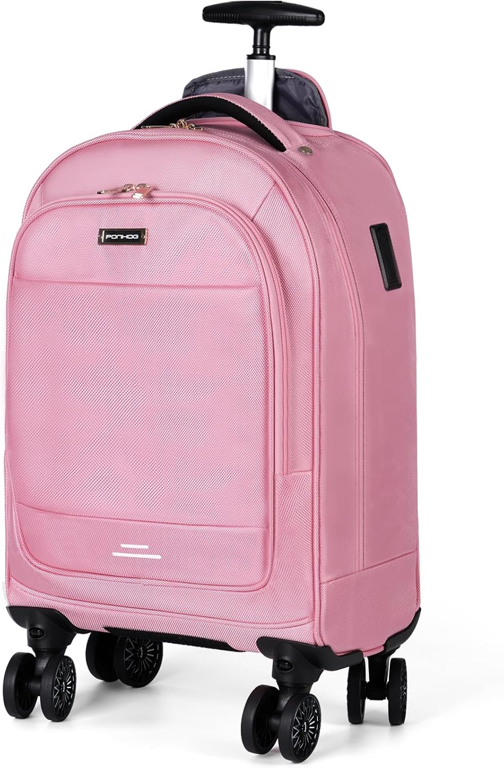 Rolling Backpack with 4 Spinner Wheels for Travel and College