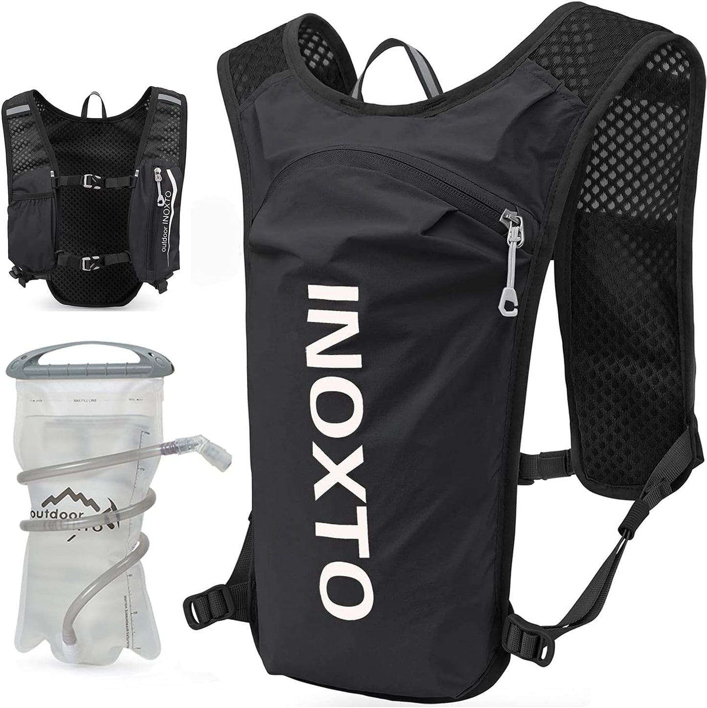 INOXTO Lightweight Hydration Vest: Stay Hydrated!