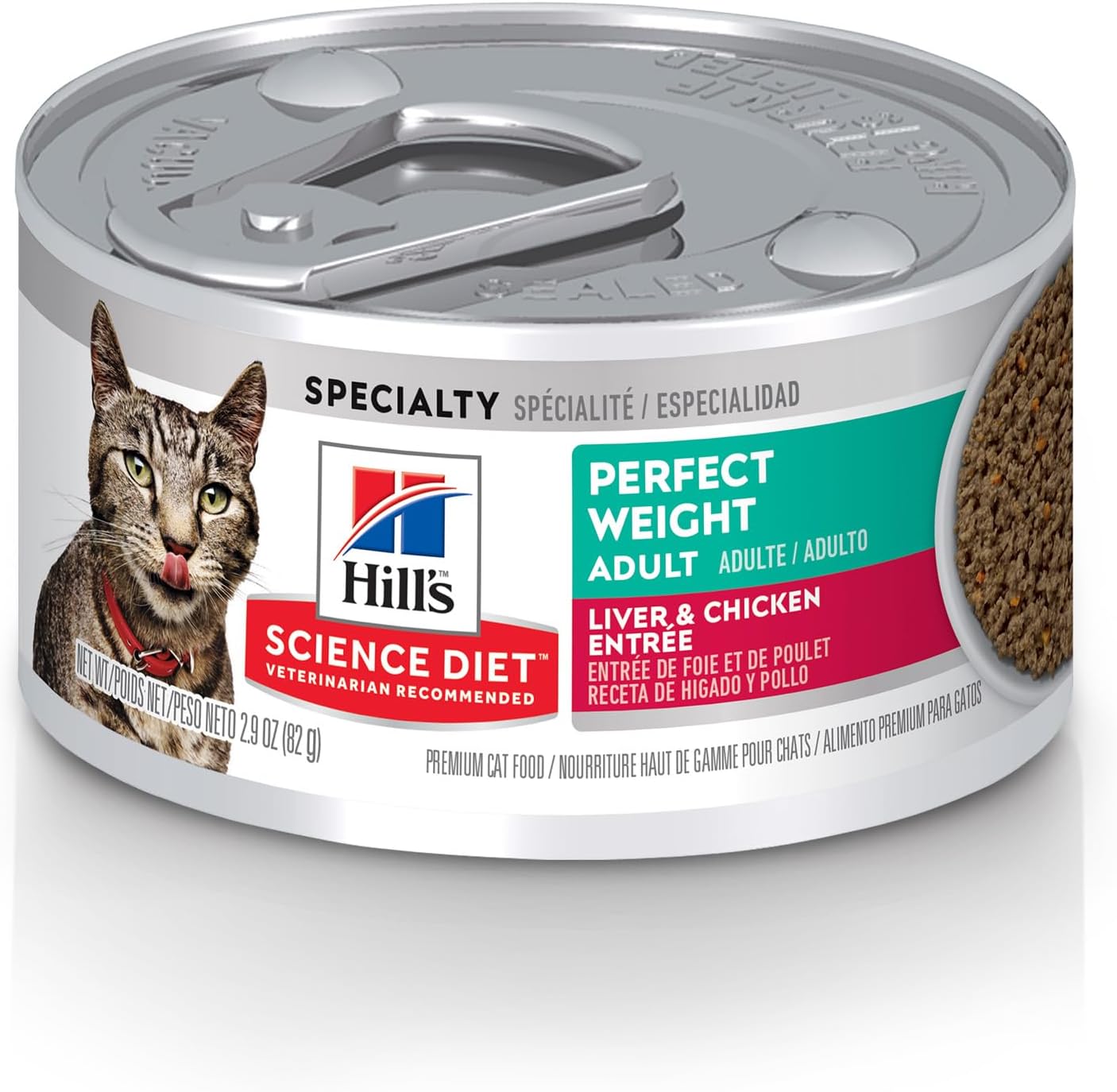 Hill's Science Diet Perfect Weight Wet Cat Food for Healthy Cats