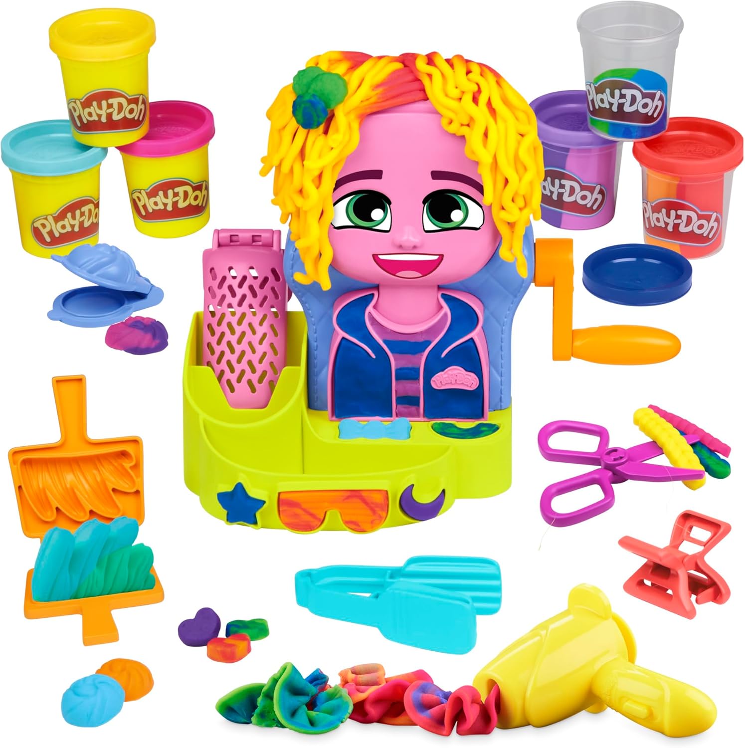 Play-Doh Hair Stylin' Salon: Creative Pretend Play Set