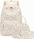 Bluboon School Backpack Teens Girls Boys Kids - 3in1 Set with Lunch