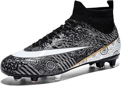 Men's Soccer Shoes Firm Ground Cleats for Athletic Performance