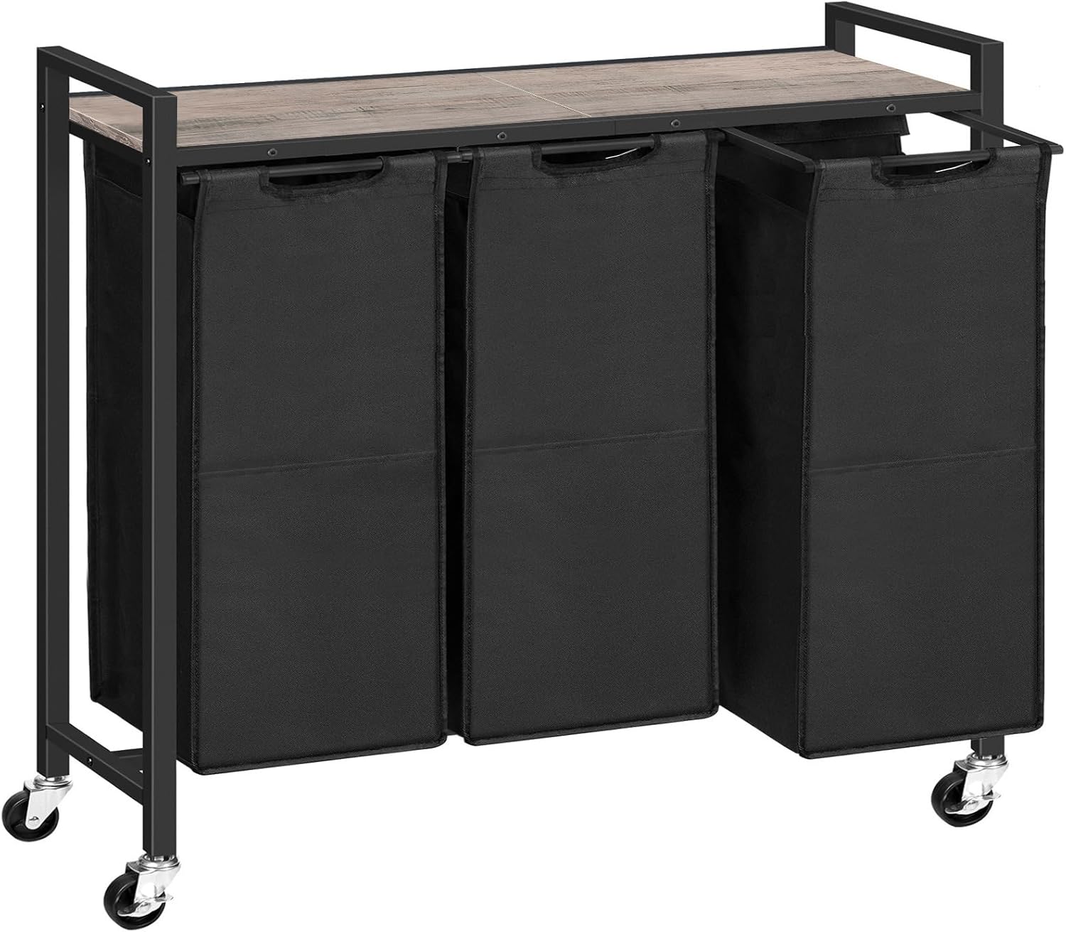 HOOBRO Laundry Sorter with Wheels for Easy Laundry Organization
