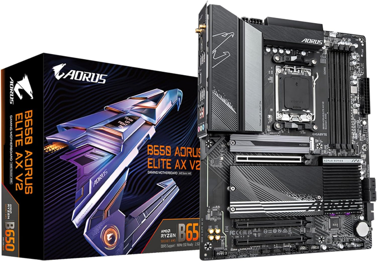 GIGABYTE B650 AORUS Elite AX V2 Motherboard for AMD Ryzen