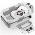 Foldable Baby Bathtub Lightweight Infant to Toddler Tub - Space Saving