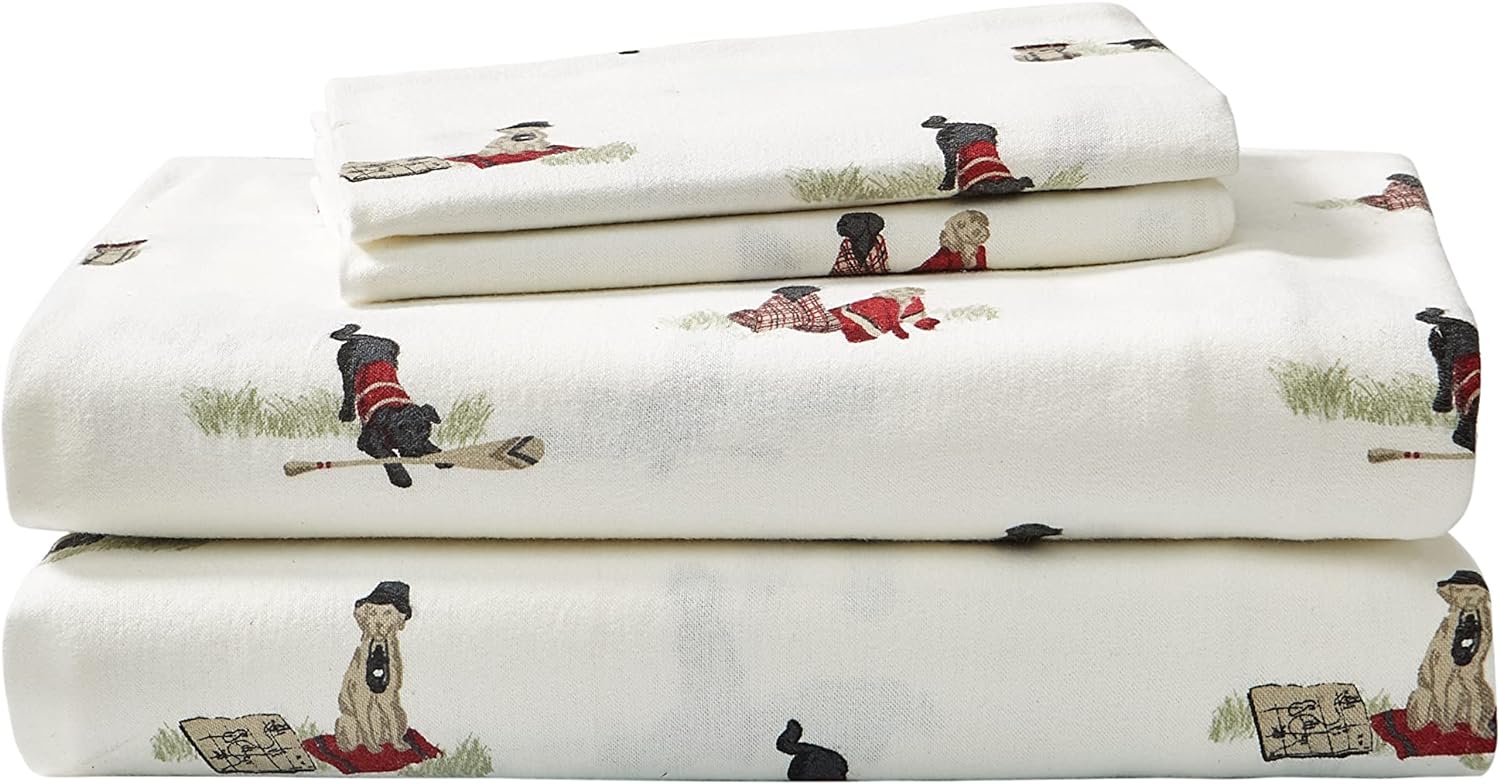 Eddie Bauer Flannel Sheets Full Size for All-Season Comfort