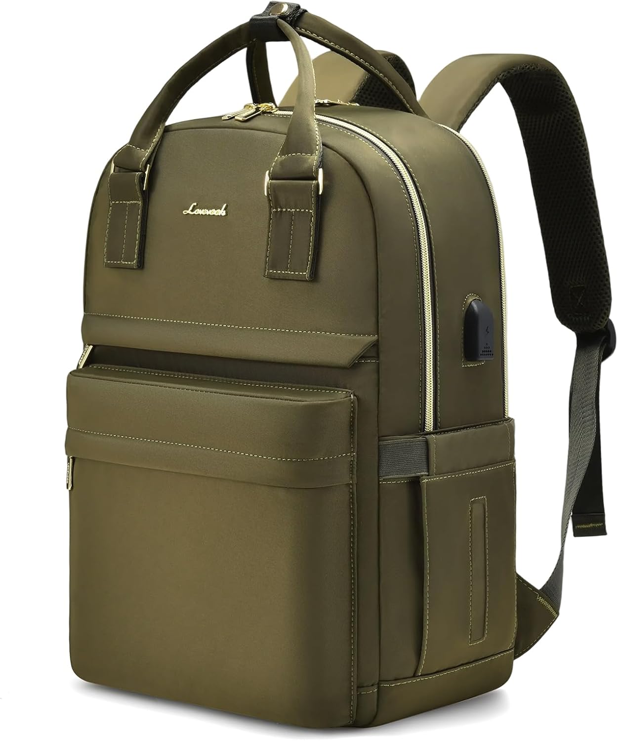 LOVEVOOK Laptop Backpack for Women with USB Port and Style