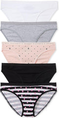 Cotton Bikini Underwear for Women - Multi Pack Moderate Coverage