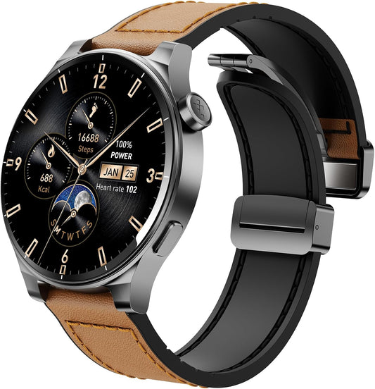 TOZO AMOLED S5 Smart Watch - Answer/Make Calls with 100+ Sport Modes