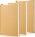 Hardcover Sketchbook 8.5 x 11 in 3-Pack - Durable Blank Journal
