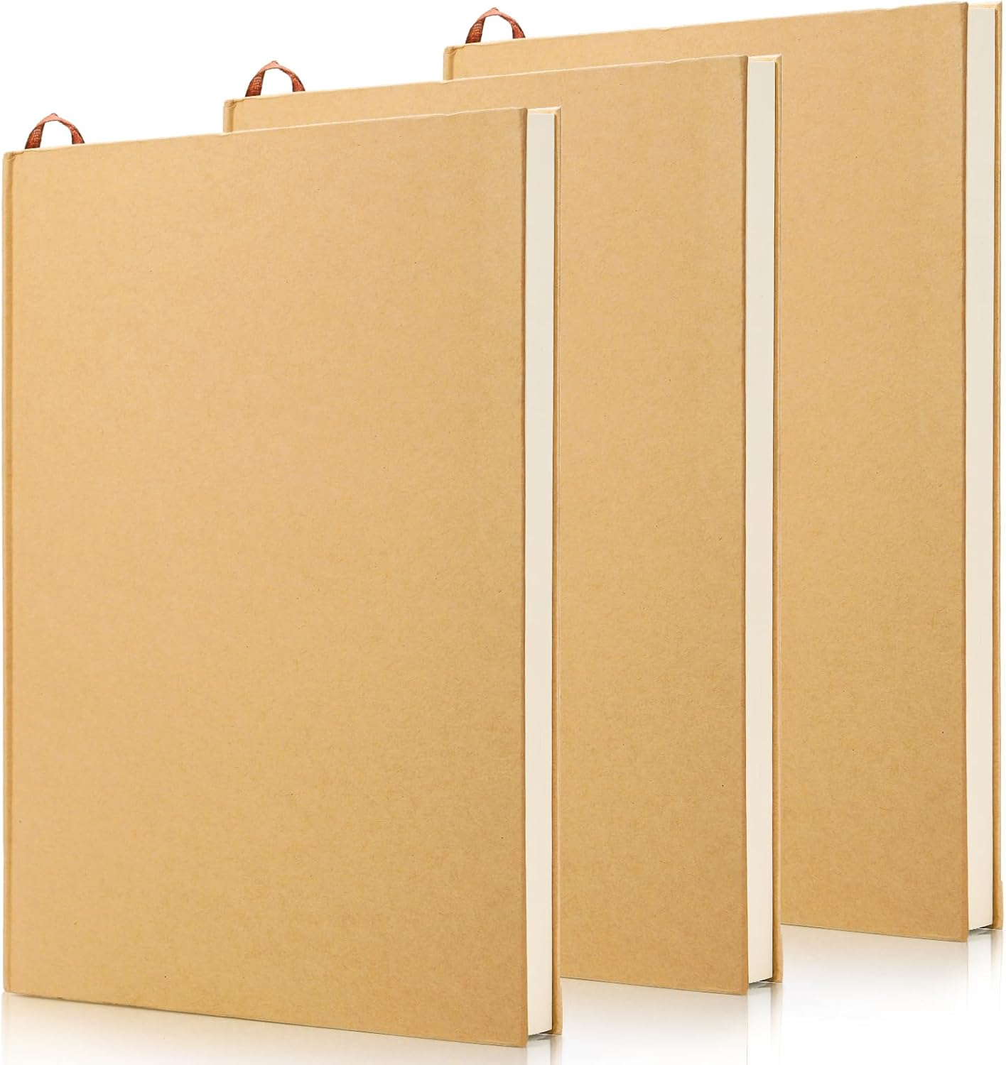 ZEAYEA 3 Pack 8.5 x 11 Inch Hardcover Sketchbook for Art