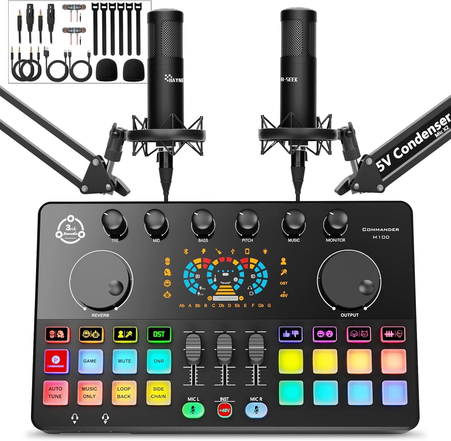 Podcast Equipment Bundle for 2 - Ultimate Streaming Solution