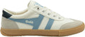Womens Badminton Fashion Sneakers - Off White Canvas Casual Style