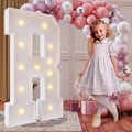 4FT Marquee Light Up Letter R - Large Party Backdrop