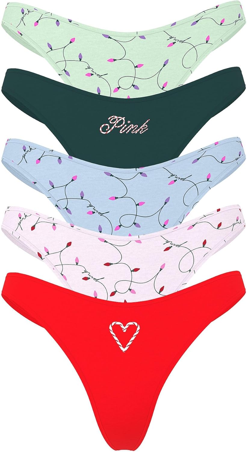 Victoria's Secret PINK Women's Cotton Thong Underwear Review