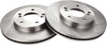 TRQ Front Brake Rotors Set Vented Compatible with Acura Honda