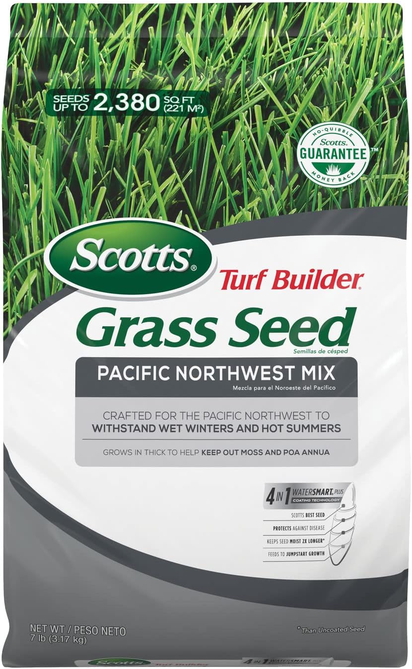 Scotts Turf Builder Grass Seed Pacific Northwest Mix for Lawns