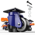 Leveling Casters with Ratchet Handle Design Heavy Duty Casters Set