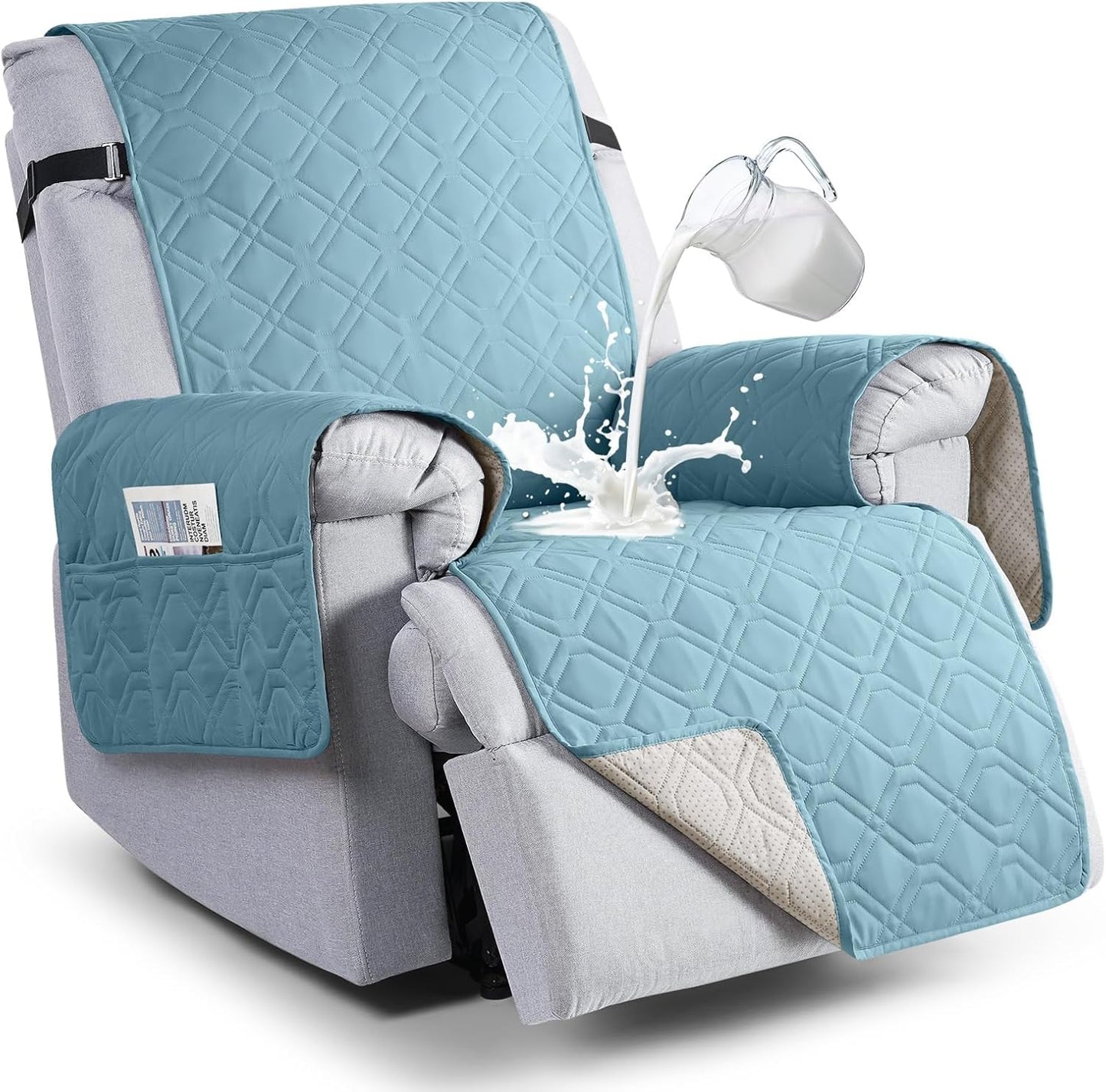 VANSOFY Waterproof Recliner Chair Cover for Pets and Kids