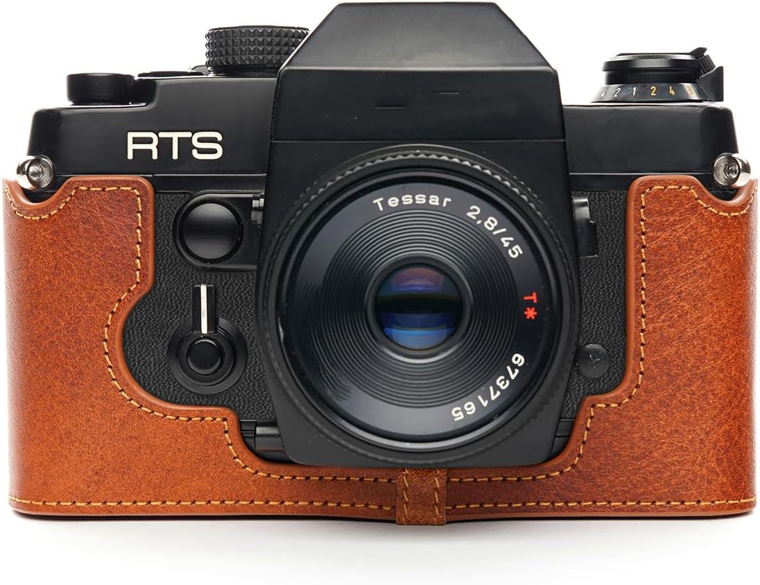 TP Original Handmade Genuine Leather Half Camera Case Bag