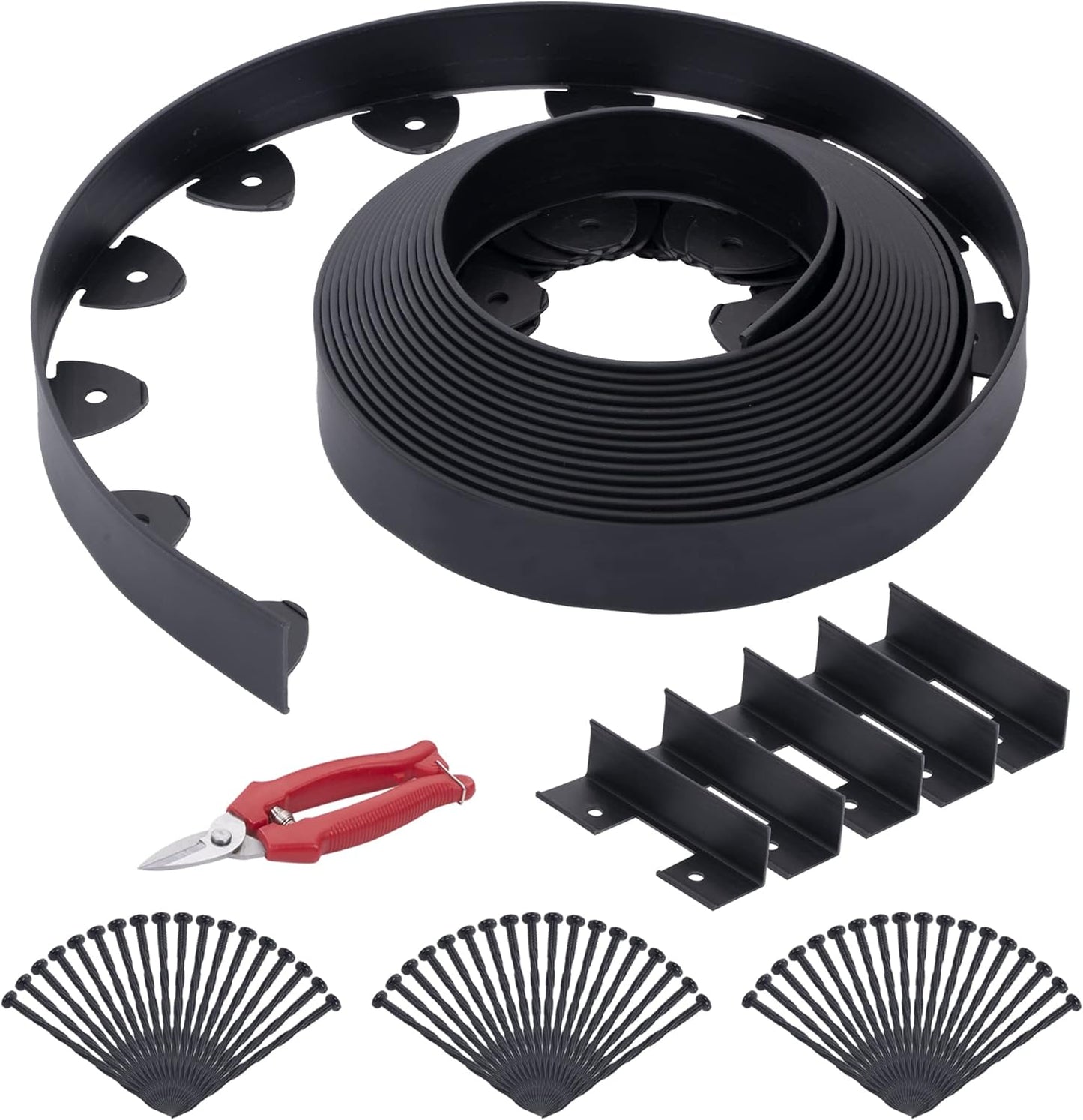 Landscape Edging Kit for Professional Garden Borders and Lawns