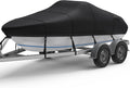 RVMasking Boat Cover 17-19ft Ultra-Thick 1400D Canvas - Heavy Duty