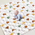 Premium Foam Baby Play Mat for Floor 79 in x 71 in - Extra Large Soft