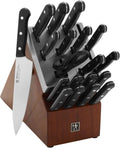 HENCKELS Solution Razor-Sharp 20-pc Knife Set - Self-Sharpening Block