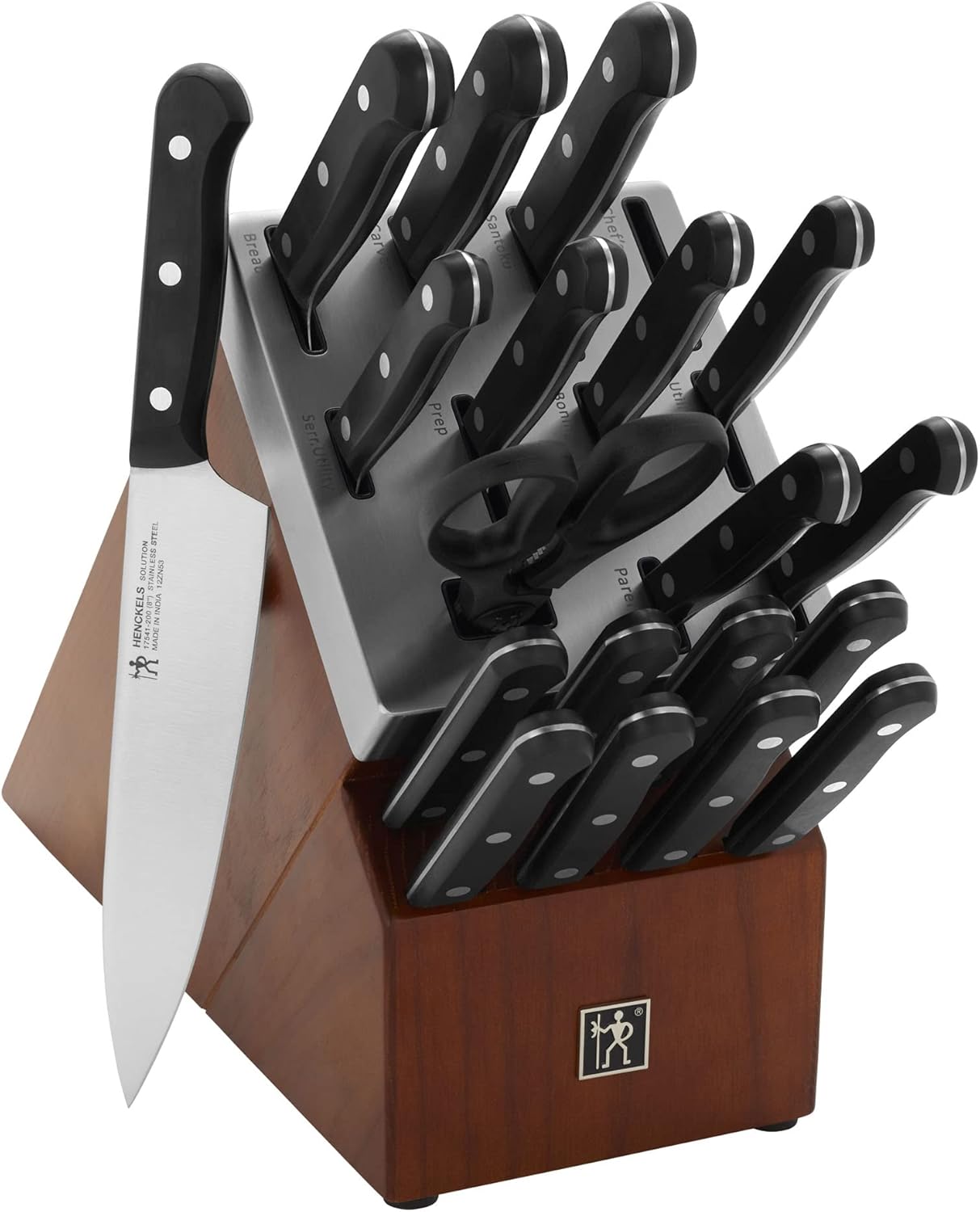 HENCKELS Solution Razor-Sharp 20-pc Knife Set for Precision Cutting