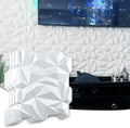 Art3d 19.7in x 19.7in Wall Panel Marble Pack of 12 - 32 sq ft box