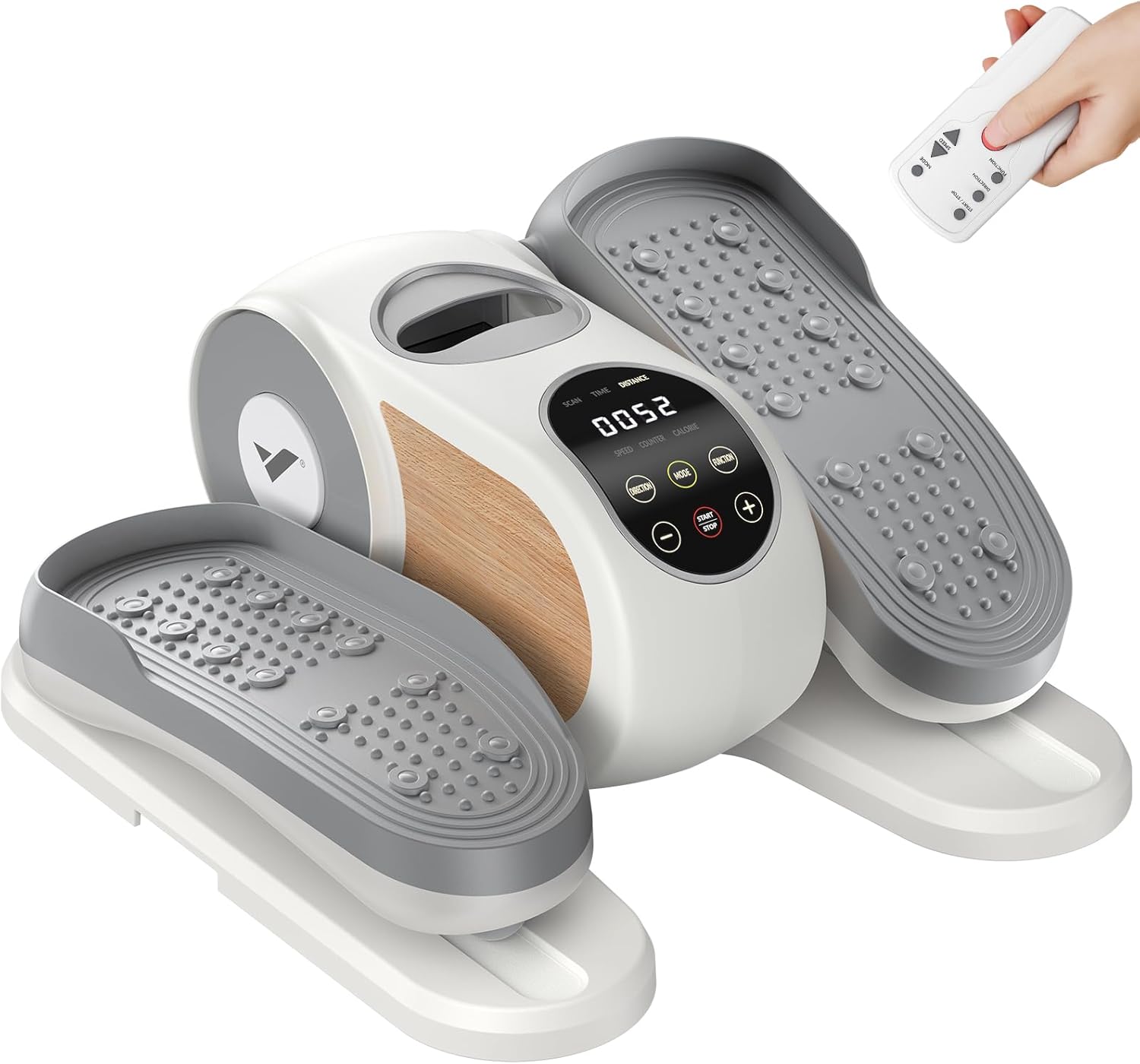 MERACH Under Desk Elliptical Machine for Seniors with Remote Control