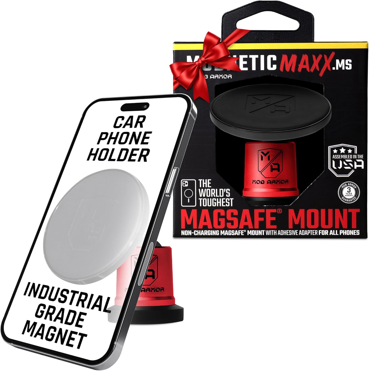 Mob Armor MobNetic Maxx MS - Magnetic Phone Holder for Car