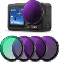 K&F Concept Snap On CPL & ND Filter Kit for DJI Osmo Action 3/4/5