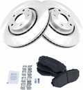 TRQ Front Brake Pad & Rotor Kit Compatible with 2019 CX-5 and 2016-18