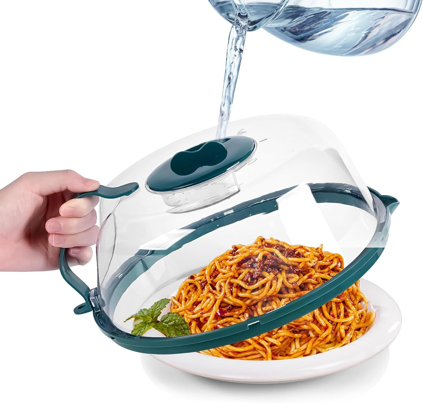Jedroc Microwave Plate Cover: Steam & Splatter Guard
