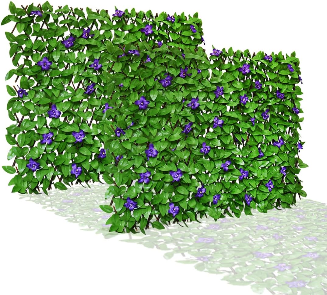 Expandable Fence Privacy Screen for Balcony and Patio Use