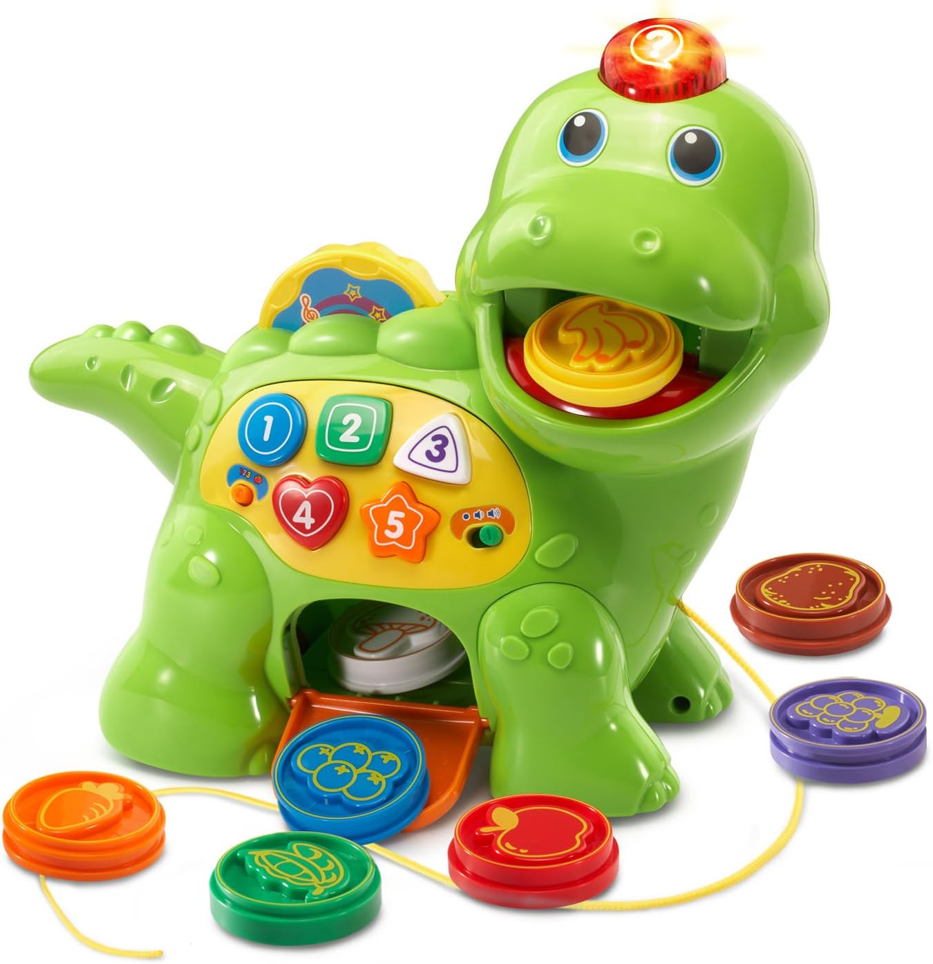 VTech Chomp & Count Dino, Green - Learn Numbers!