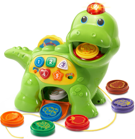 VTech Chomp & Count Dino, Green - Learn Numbers!