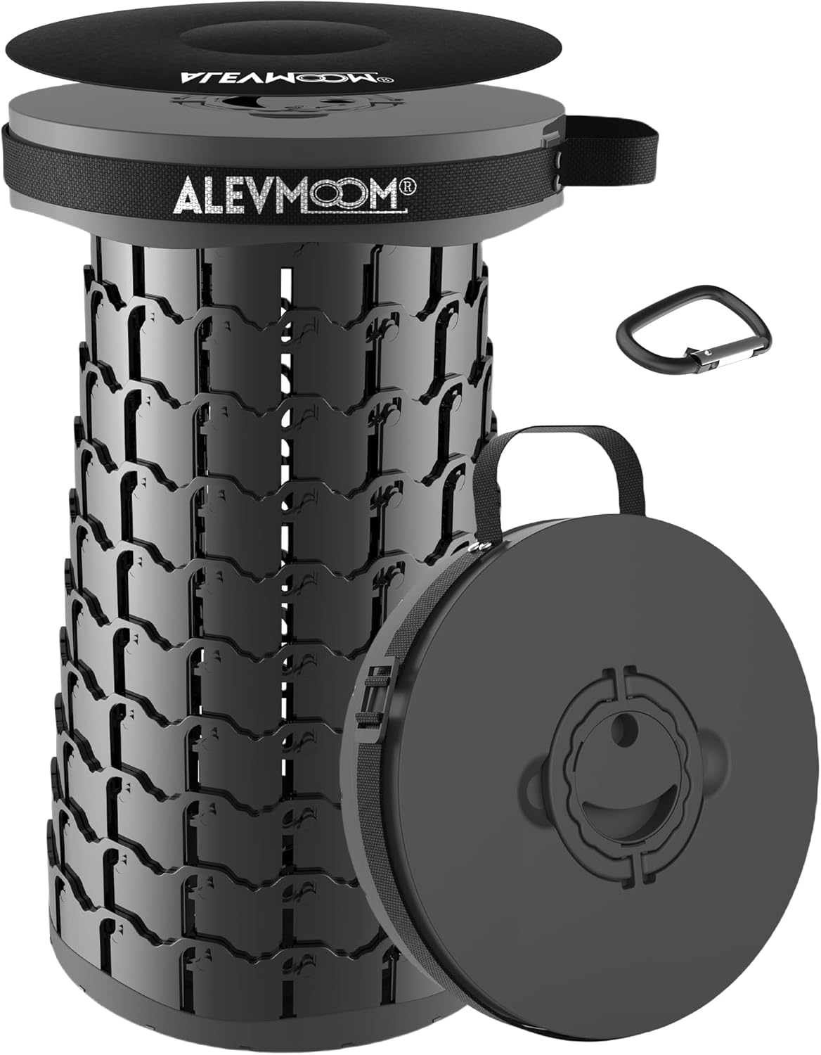 Portable Telescoping Stool for Camping, Fishing, and Hiking