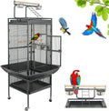 Large 61 Inch Bird Cage with Play Top for Parrots and Cockatiels