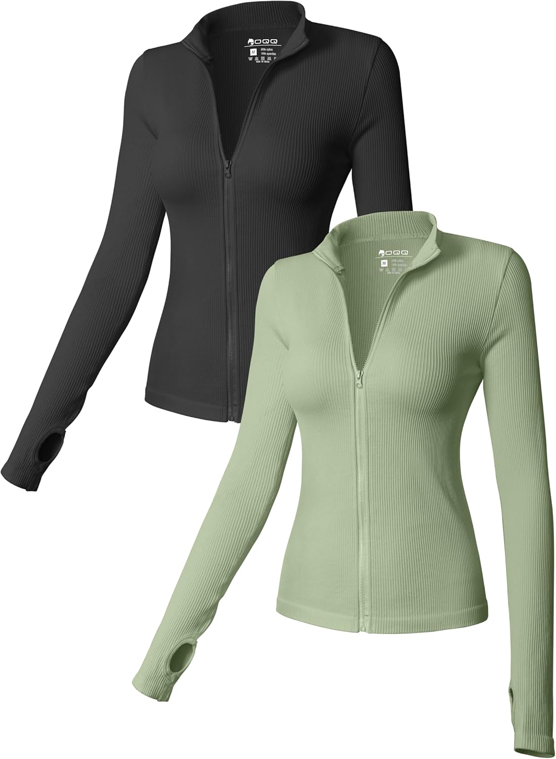 OQQ Womens 2 Piece Long Sleeve Tops for Stylish Comfort