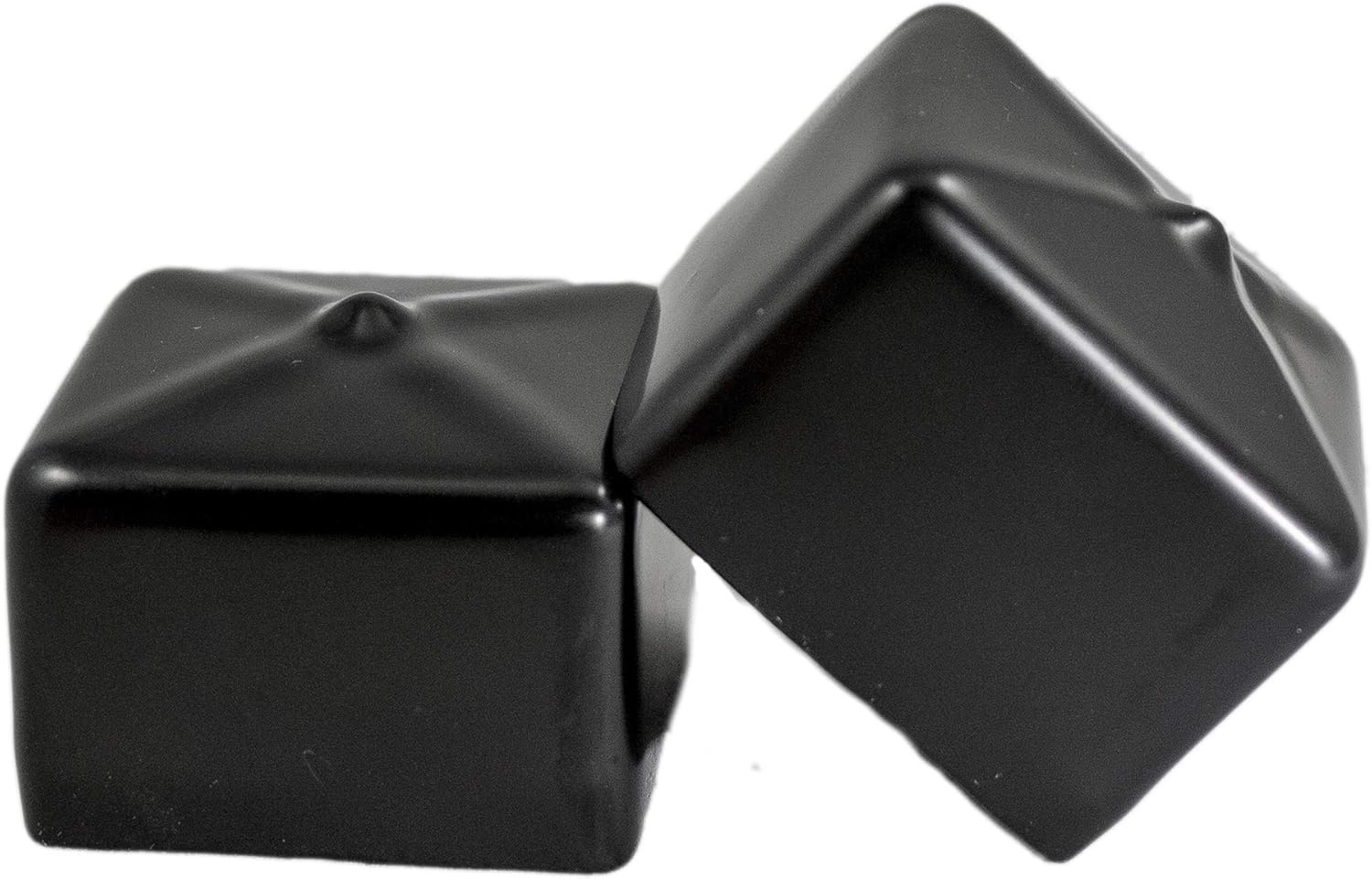 1.5 Inch Square Vinyl Plug Inserts for Metal Tubing and Furniture