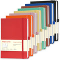 Lined Journal Notebooks A5 Hardcover 8 Pack - Durable Everyday