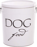 Harry Barker Pet Food Storage Classic White - Small Canister