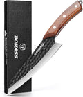 Japanese Santoku Knife 7.1 Inch High-Carbon Steel Chef Knife