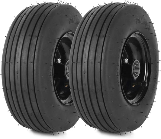 11x4.00-5 Tire and Wheel Assembly for Lawn Mowers and Tractors