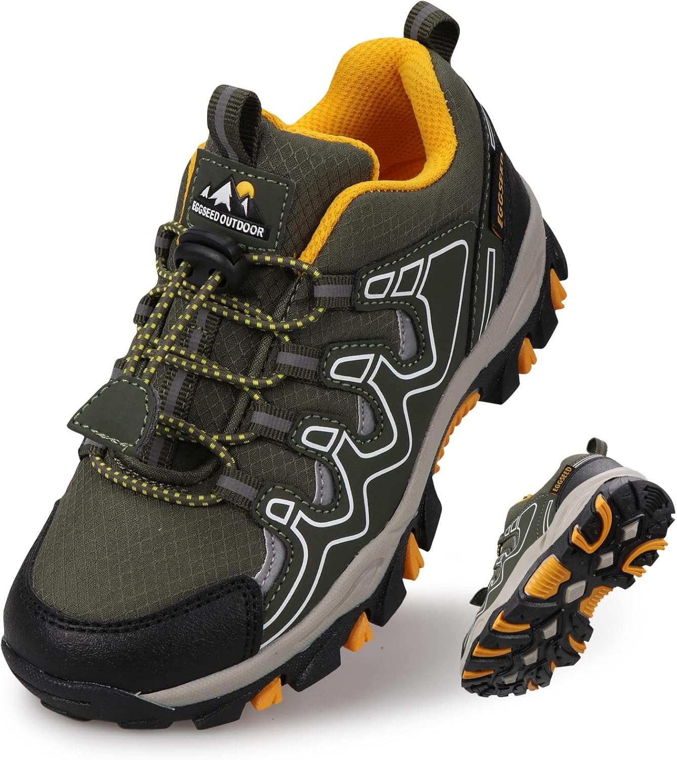 UOVO Boys Shoes Waterproof Running Sneakers for Outdoor Fun