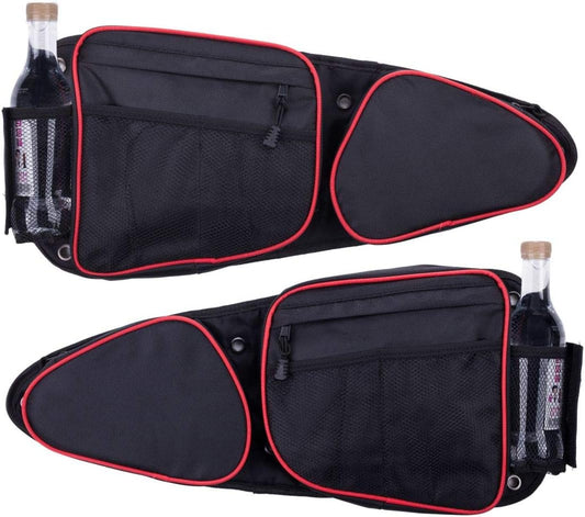 Side Door Bags for RZR with Removable Knee Pad for Storage